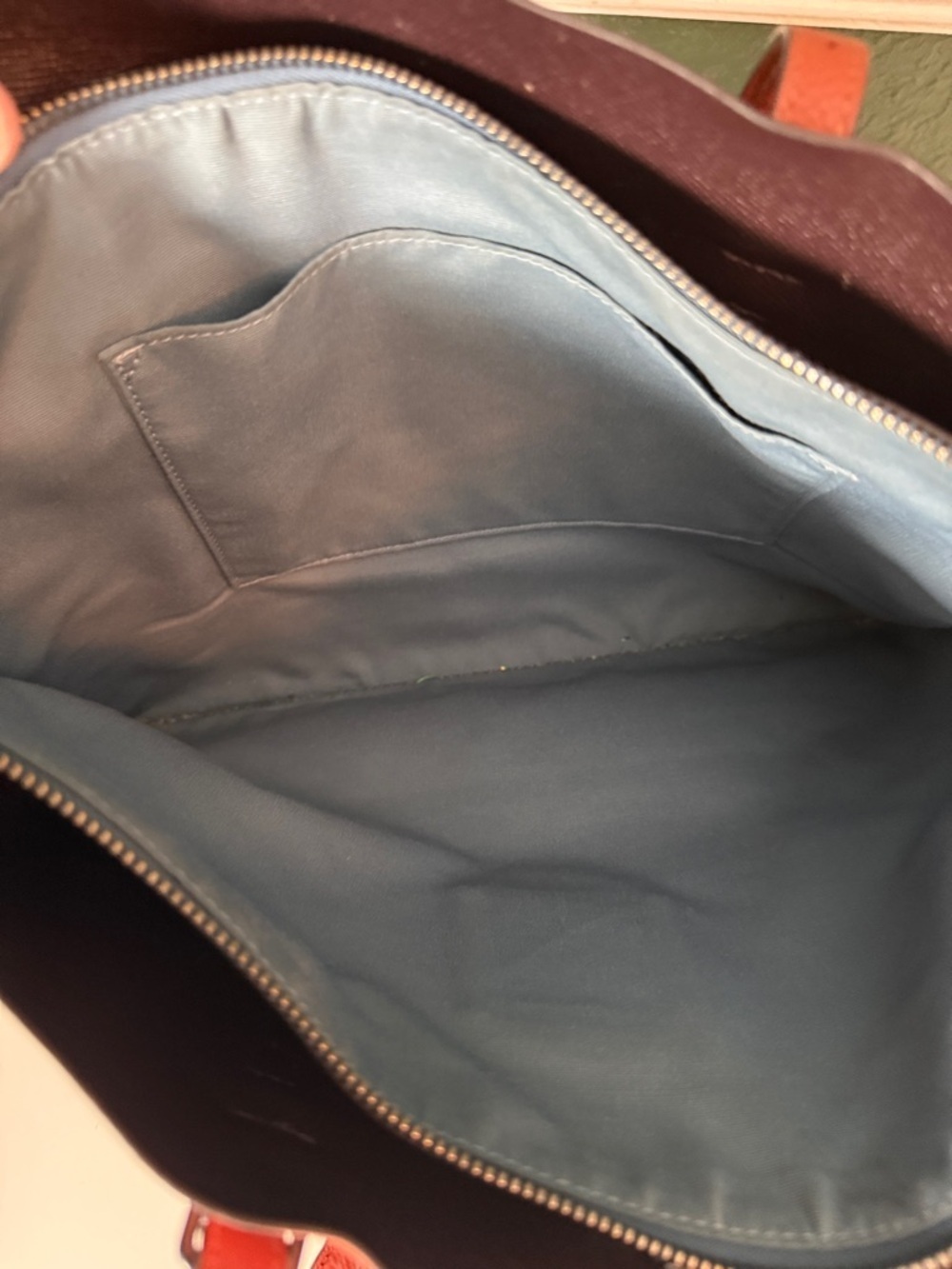 Coach Mollie Pebble Leather Tote Bag - Picture 11 of 15